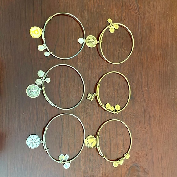 Alex AND ANI Bracelets (look closely there are tarnished areas on some.) - Picture 1 of 2